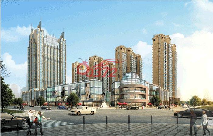 安阳嘉宝广场效果图