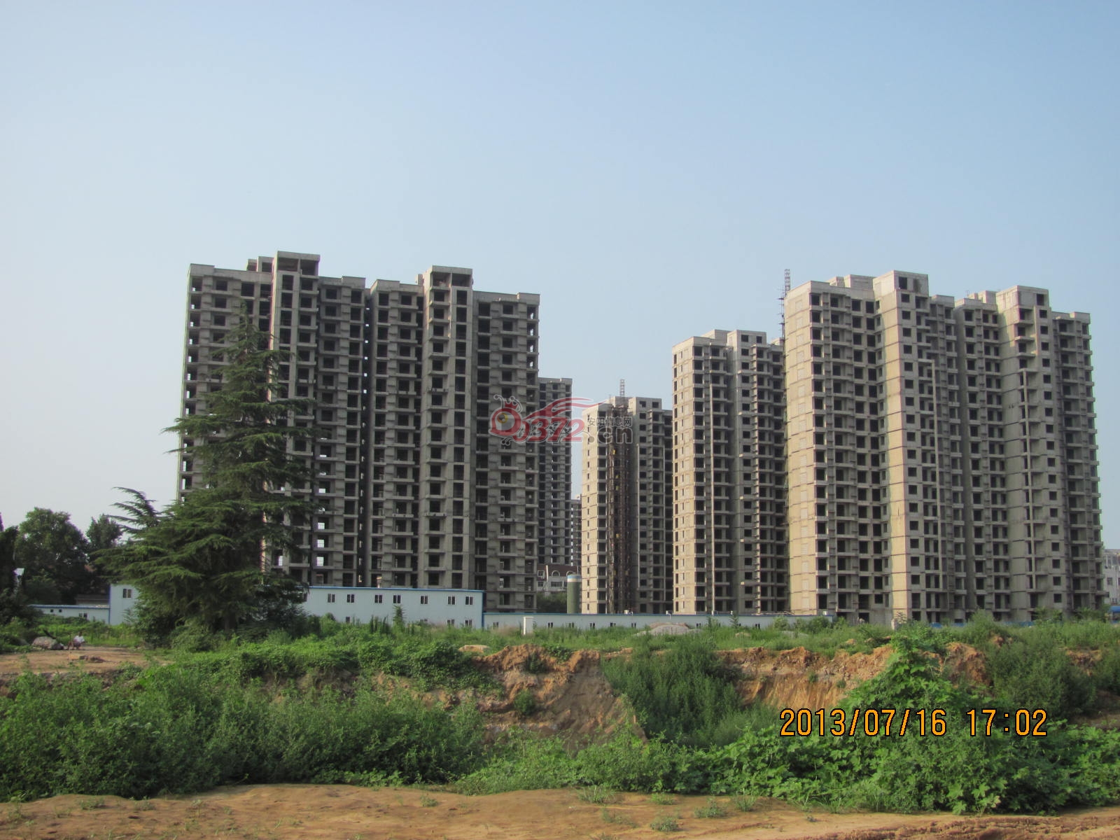 安阳新都·现代城7月份施工进度图 - 安阳信息网 房产频道