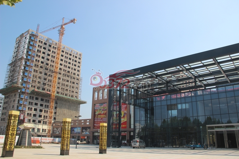 安阳华强新天地9月份施工进度图